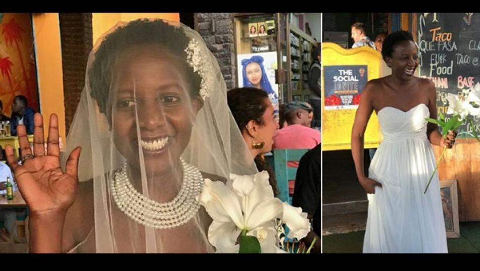 நான்தான் மாப்பிள்ளை நான்தான் பொண்ணு இப்படியும் ஒரு திருமணம் Woman Married Herself Uganda