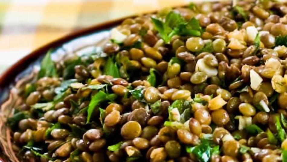 healthy-green-lentils