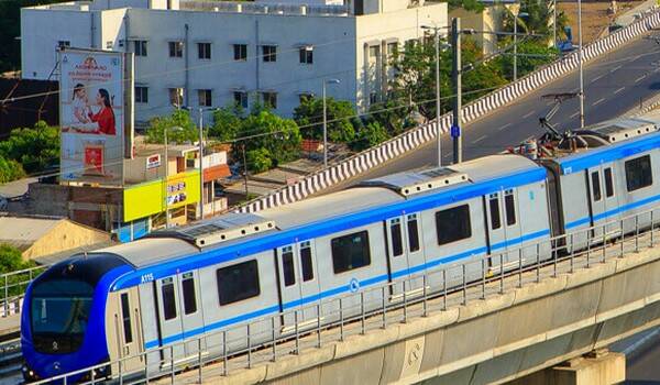 Chennai metro Train