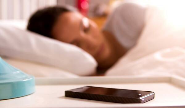 sleeping with phone