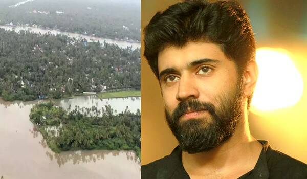 Actor Nivin Pauly - Kerala Flood
